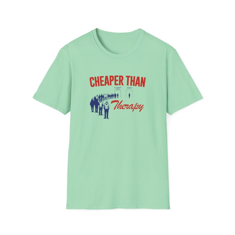 Alex Warren Cheaper Than Therapy Unisex Softstyle T-Shirt