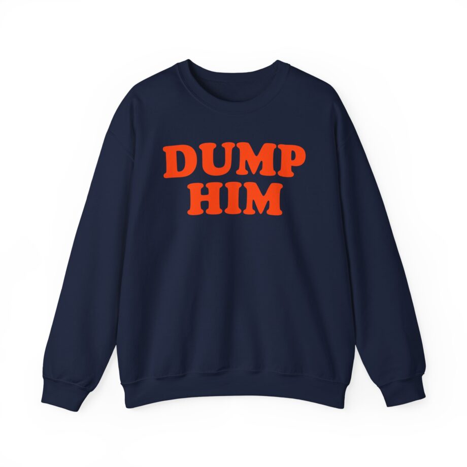 Trisha Paytas Dump Him Unisex Heavy Blend™ Crewneck Sweatshirt