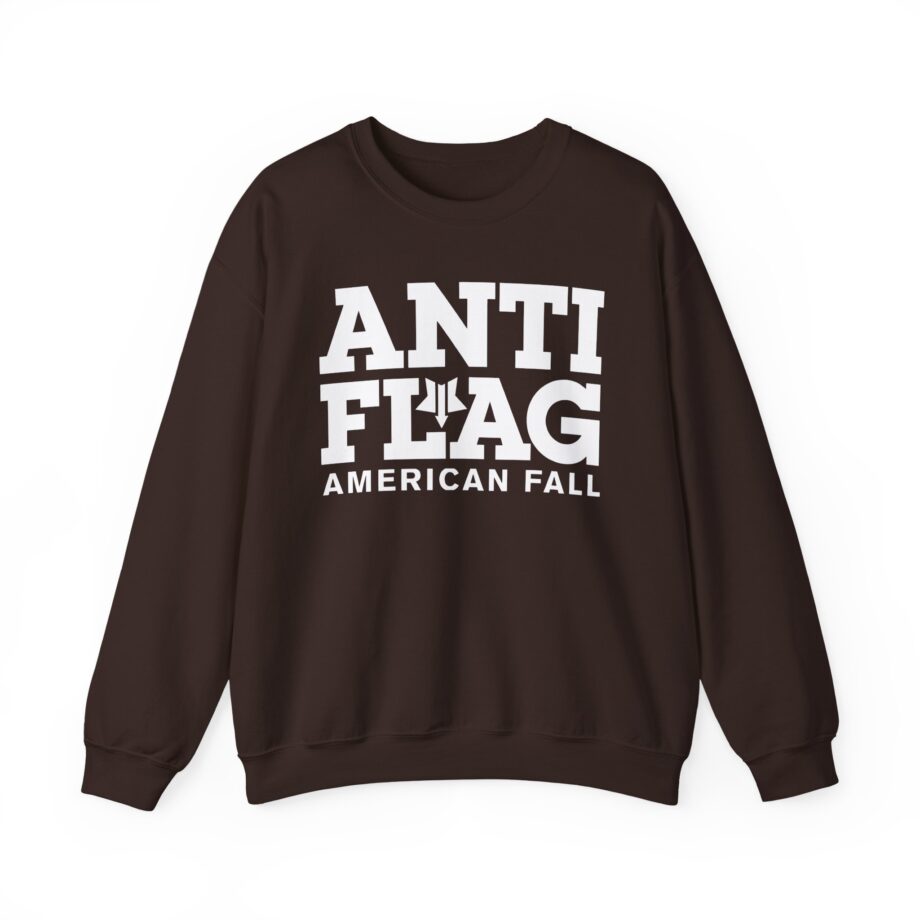Anti Flag American Fall Unisex Heavy Blend™ Crewneck Sweatshirt