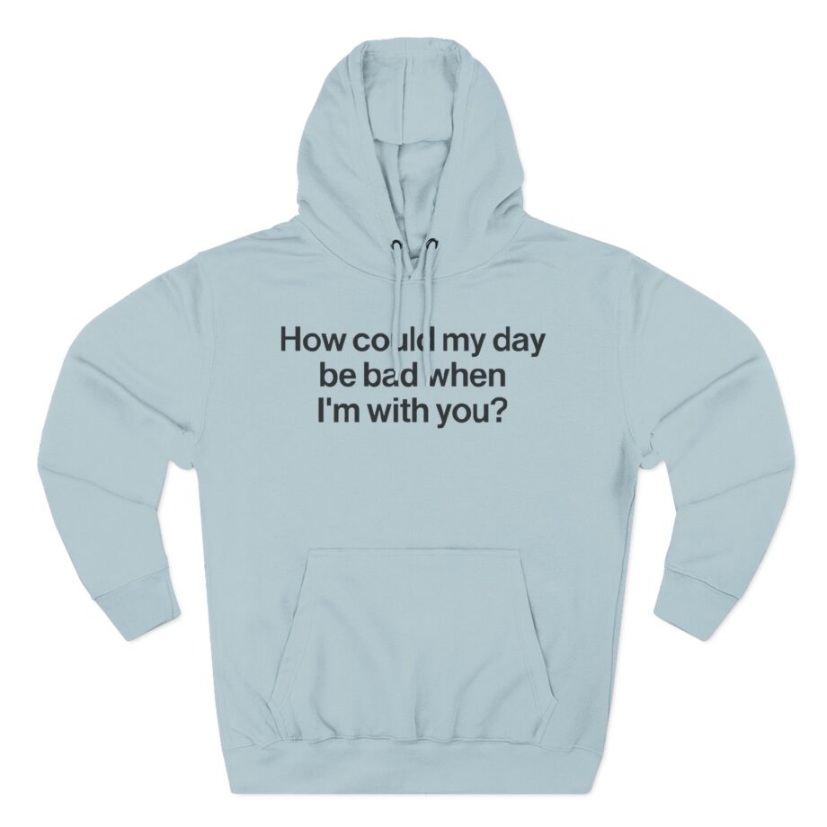 Wave to Earth Three-Panel Fleece Hoodie