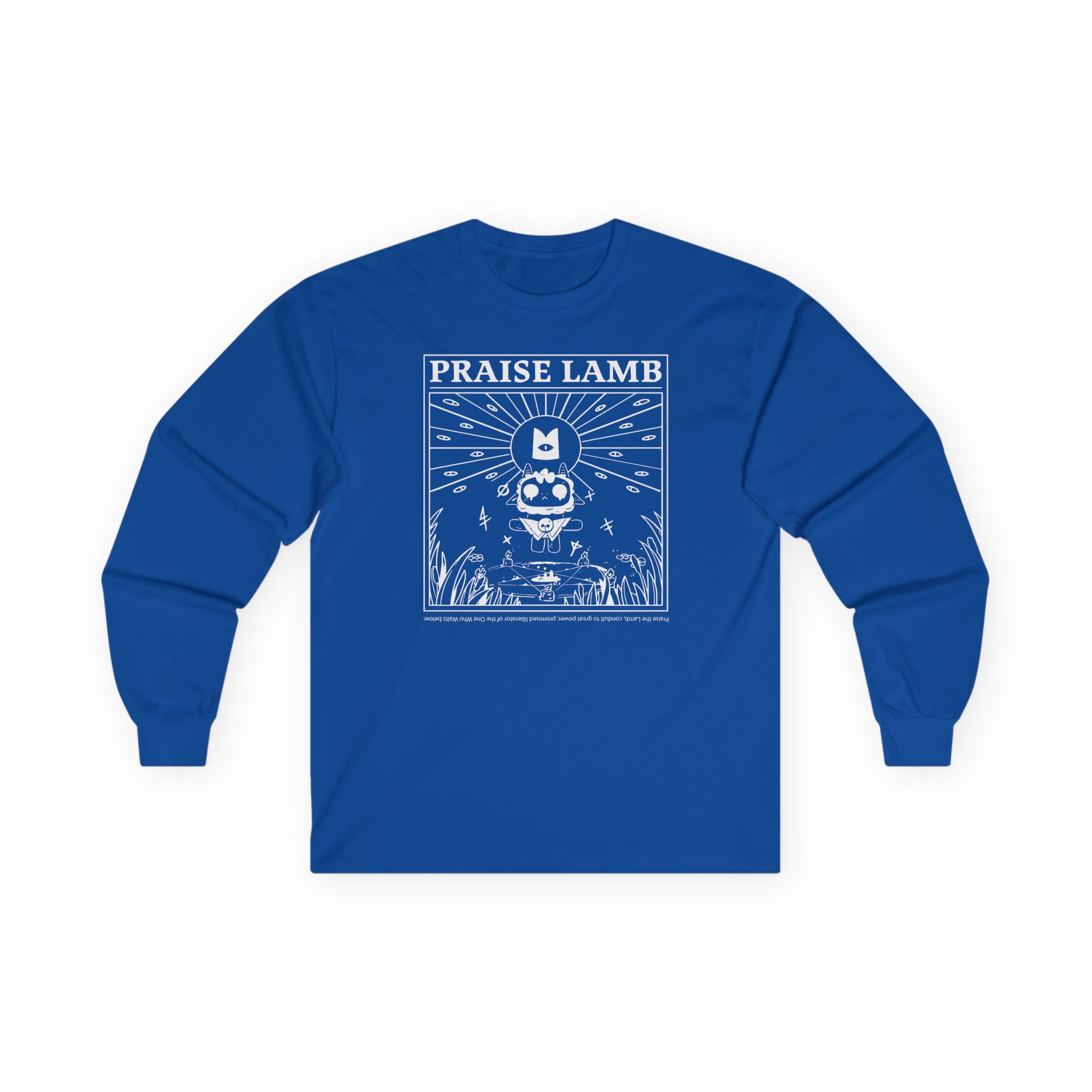 Cult of the Lamb Praise Lamb Unisex Ultra Cotton Long Sleeve Tee
