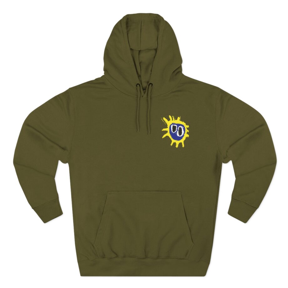 Primal Scream Scotland Ringer Three-Panel Fleece Hoodie