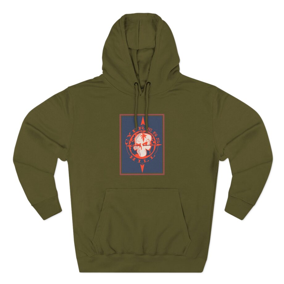 Cypress Hill Elephants on Acid Three-Panel Fleece Hoodie