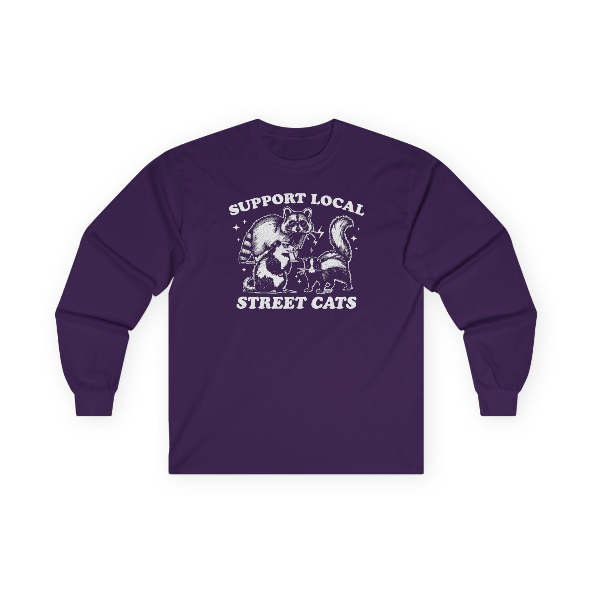 Zingara Support Local Street Cats Unisex Ultra Cotton Long Sleeve Tee