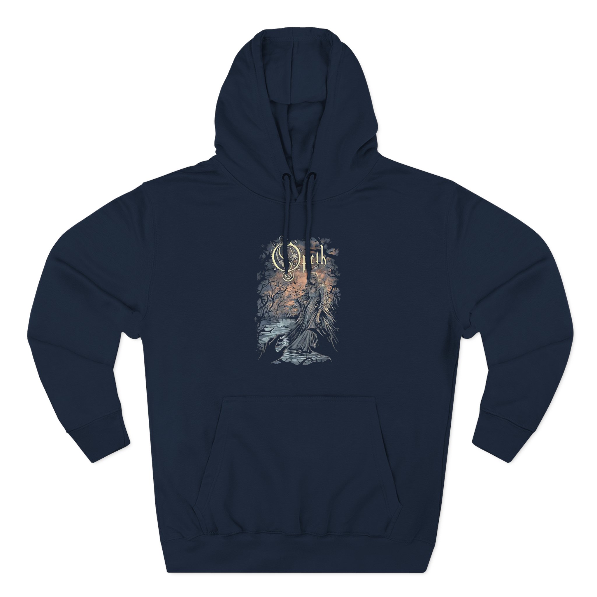 Opeth Voice of Treason Three-Panel Fleece Hoodie