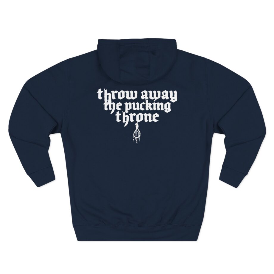 Paleface Suppressing Times Washed Out Three-Panel Fleece Hoodie