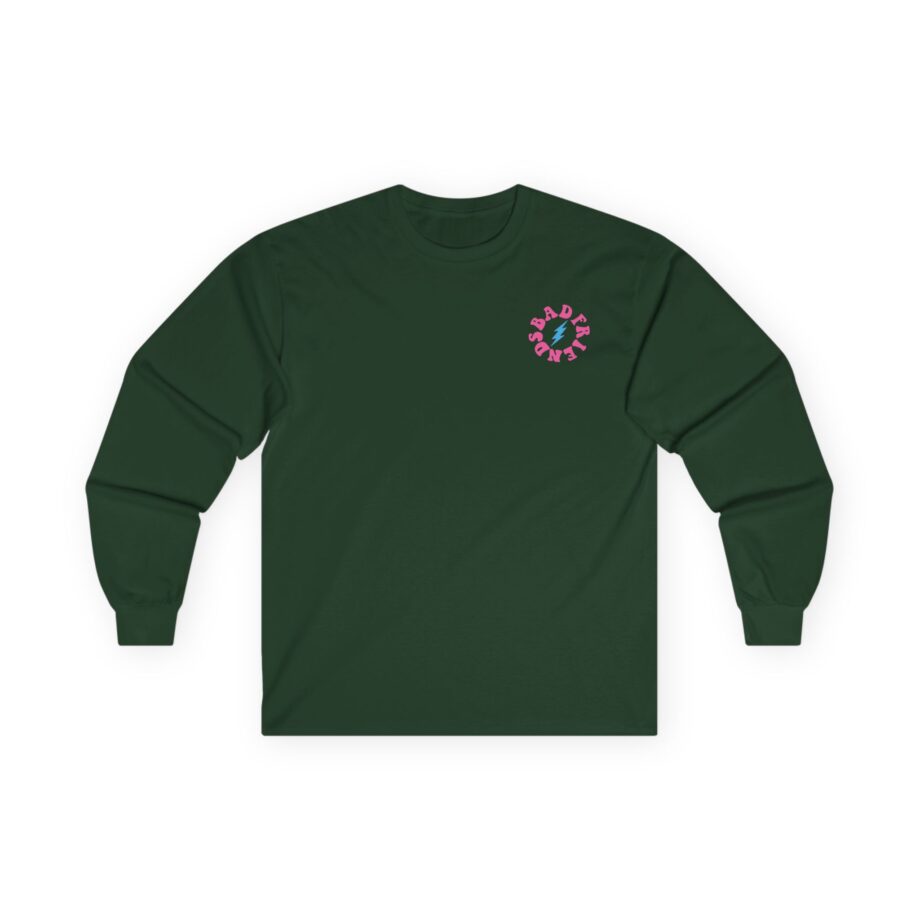 I’m a Bad Friends Tie-dye Unisex Ultra Cotton Long Sleeve Tee