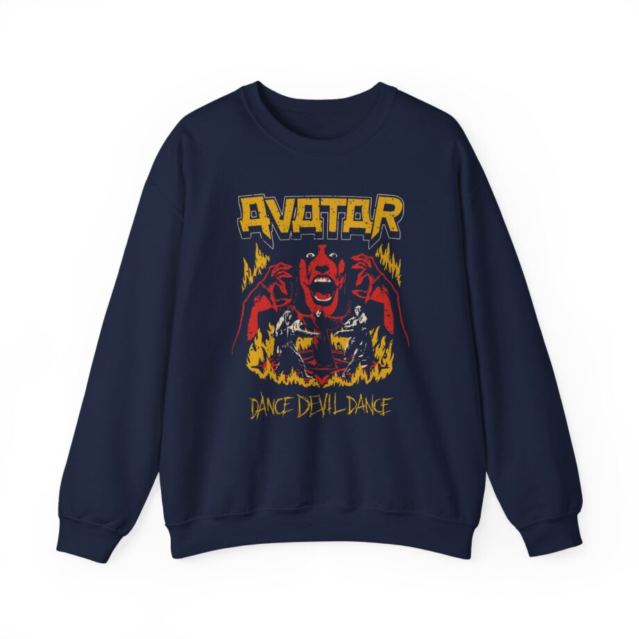 Avatar Band Vintage Dance Devil Dance Unisex Heavy Blend™ Crewneck Sweatshirt