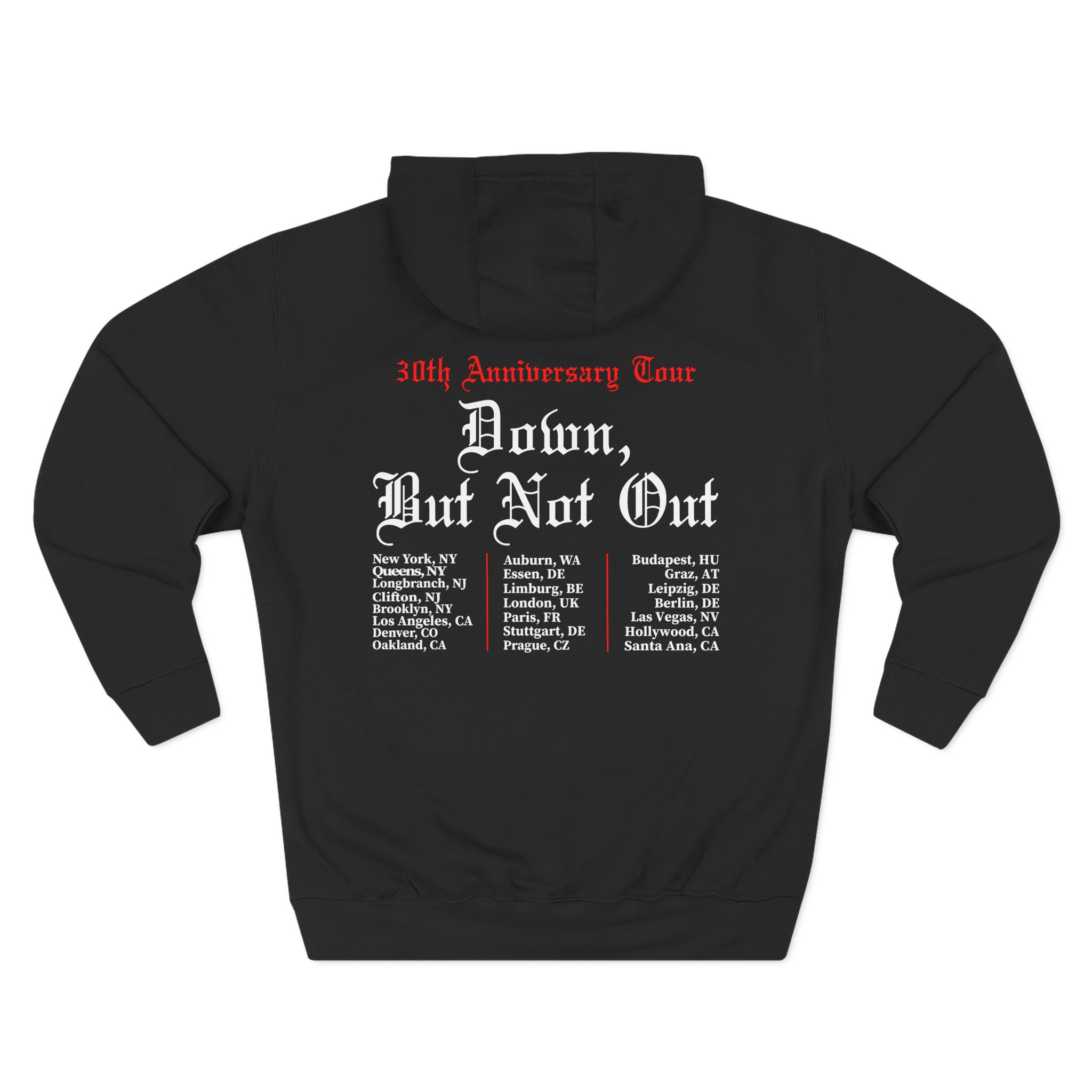 Cro Mags Three-Panel Fleece Hoodie