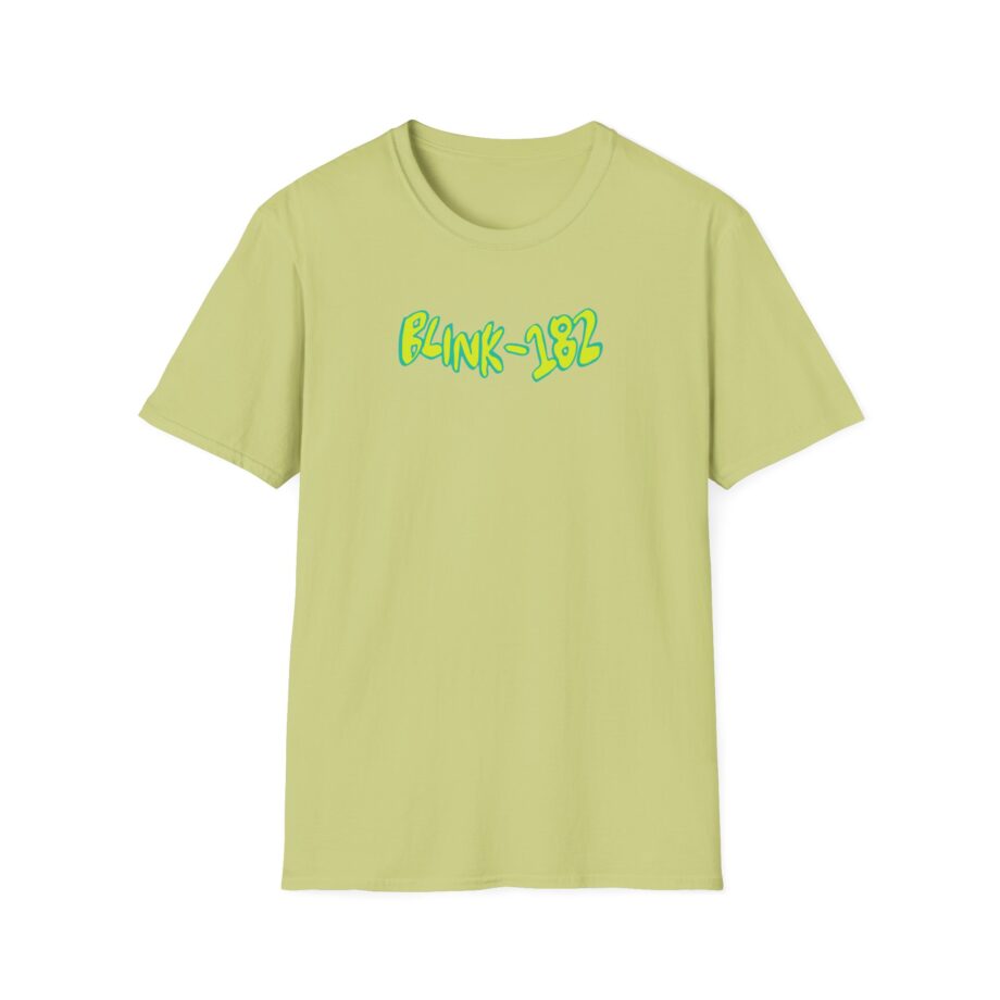 Blink 182 One More Time Smiley Sketch Unisex Softstyle T-Shirt
