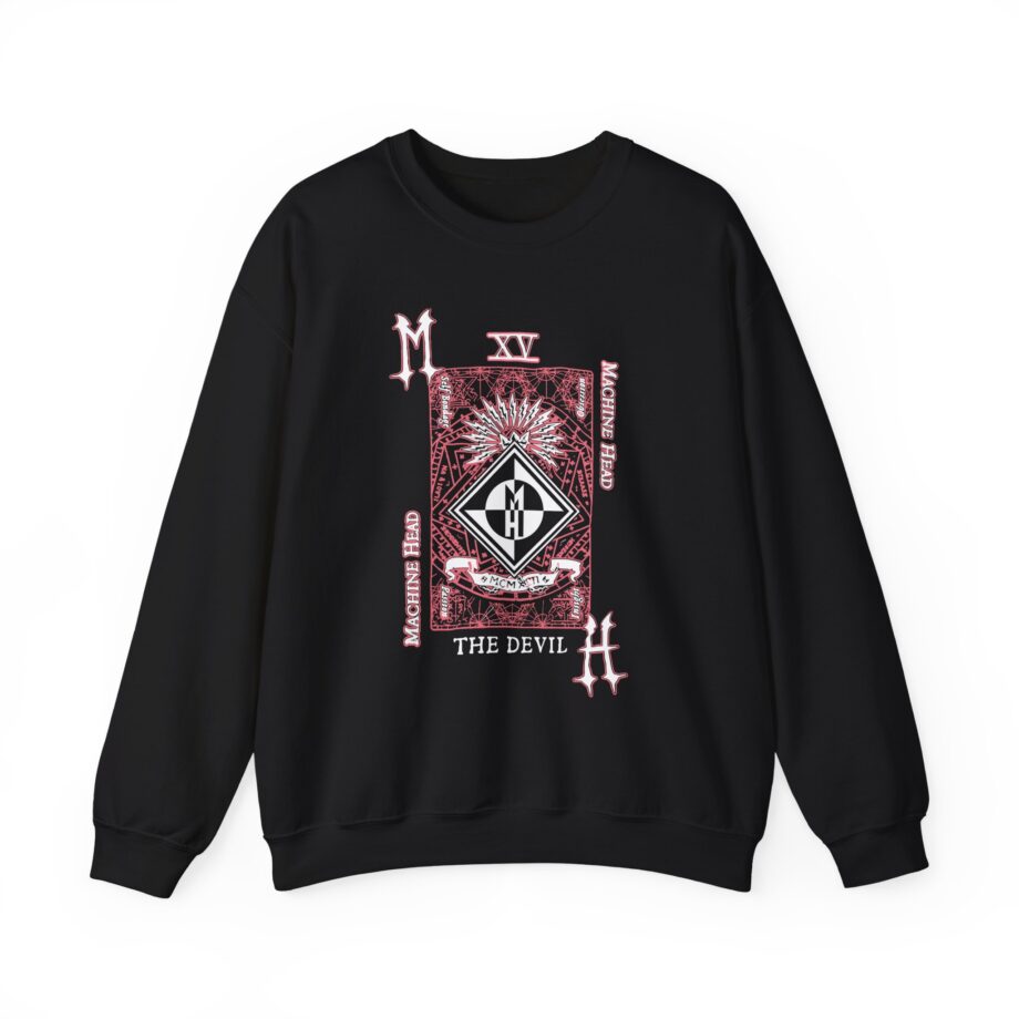 Machine Head the Devil Unisex Heavy Blend™ Crewneck Sweatshirt