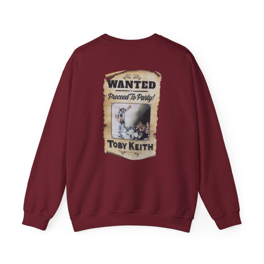 Toby Keith Proceed to Party Unisex Heavy Blend™ Crewneck Sweatshirt