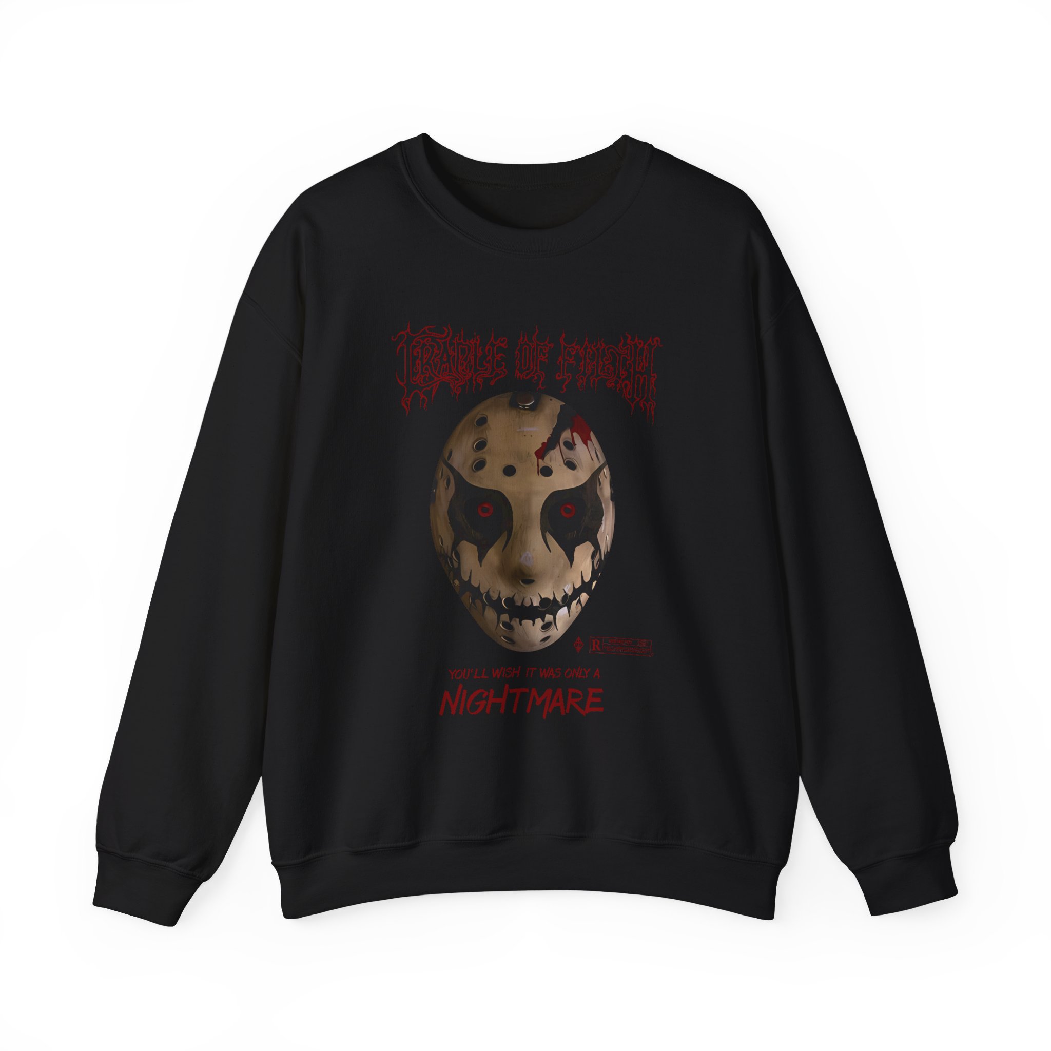 Cradle of Filth Halloween Hockey Mask Unisex Heavy Blendâ„¢ Crewneck Sweatshirt