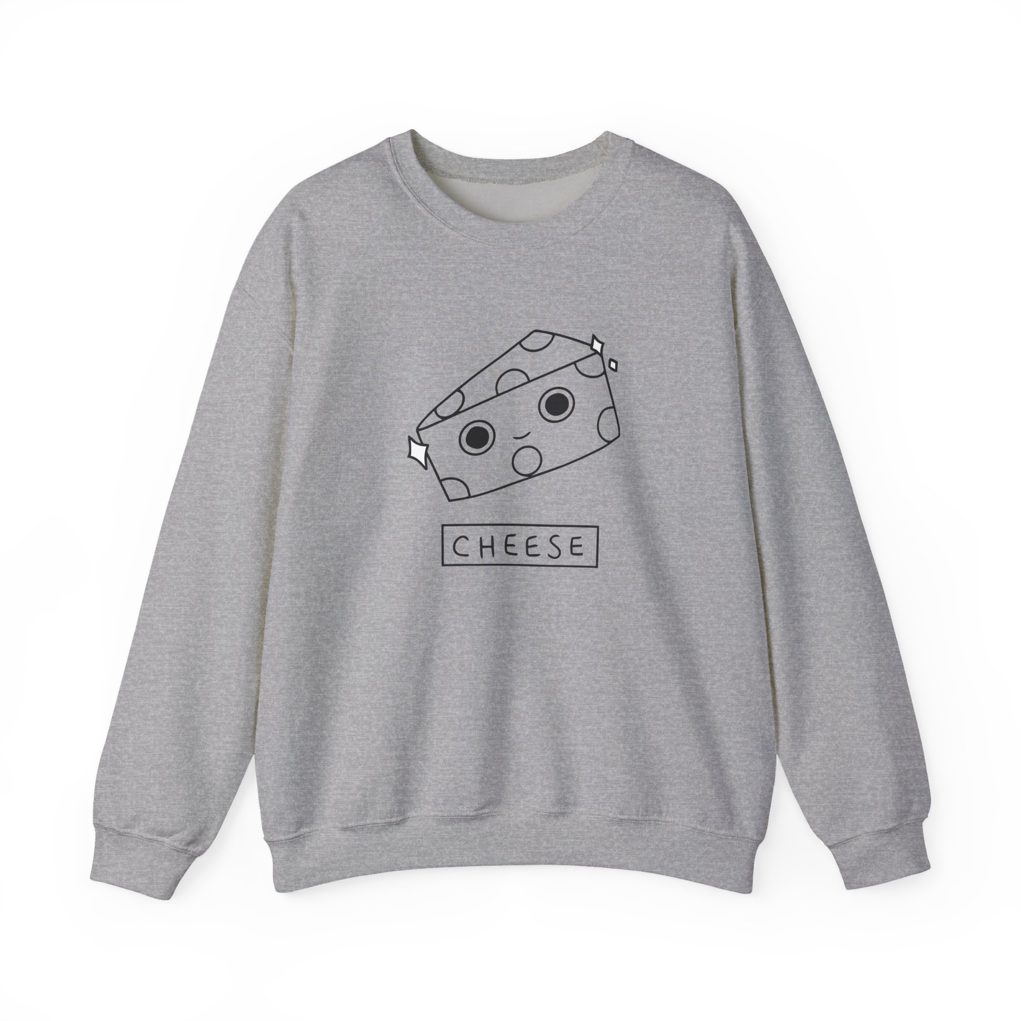 Lilypichu Cheese Unisex Heavy Blendâ„¢ Crewneck Sweatshirt