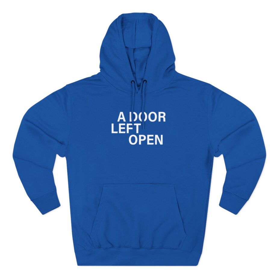 Orthodox a Door Left Open Three-Panel Fleece Hoodie