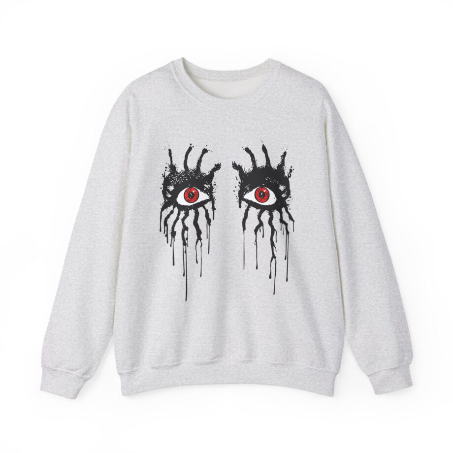Alice Cooper Dripping Eyes Unisex Heavy Blend™ Crewneck Sweatshirt