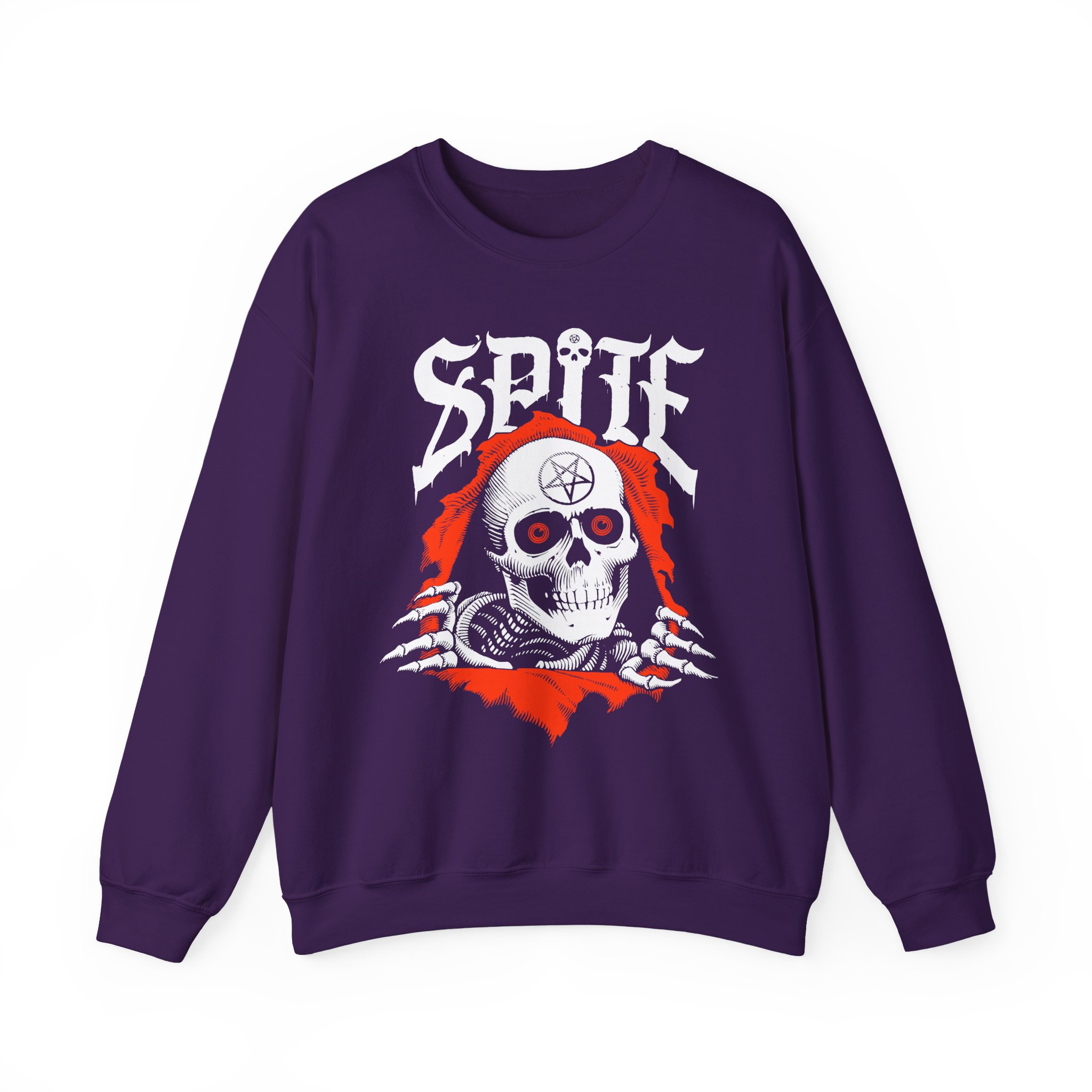 Spite Skeleton Unisex Heavy Blendâ„¢ Crewneck Sweatshirt