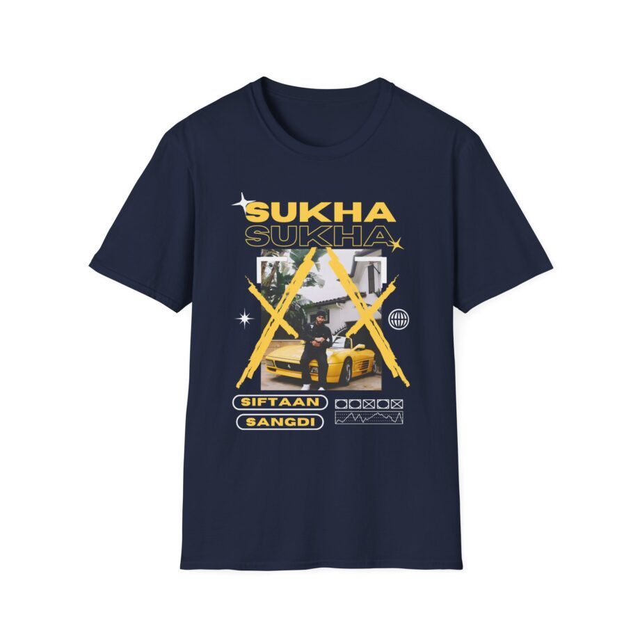 Sukha Brown Munde Unisex Softstyle T-Shirt