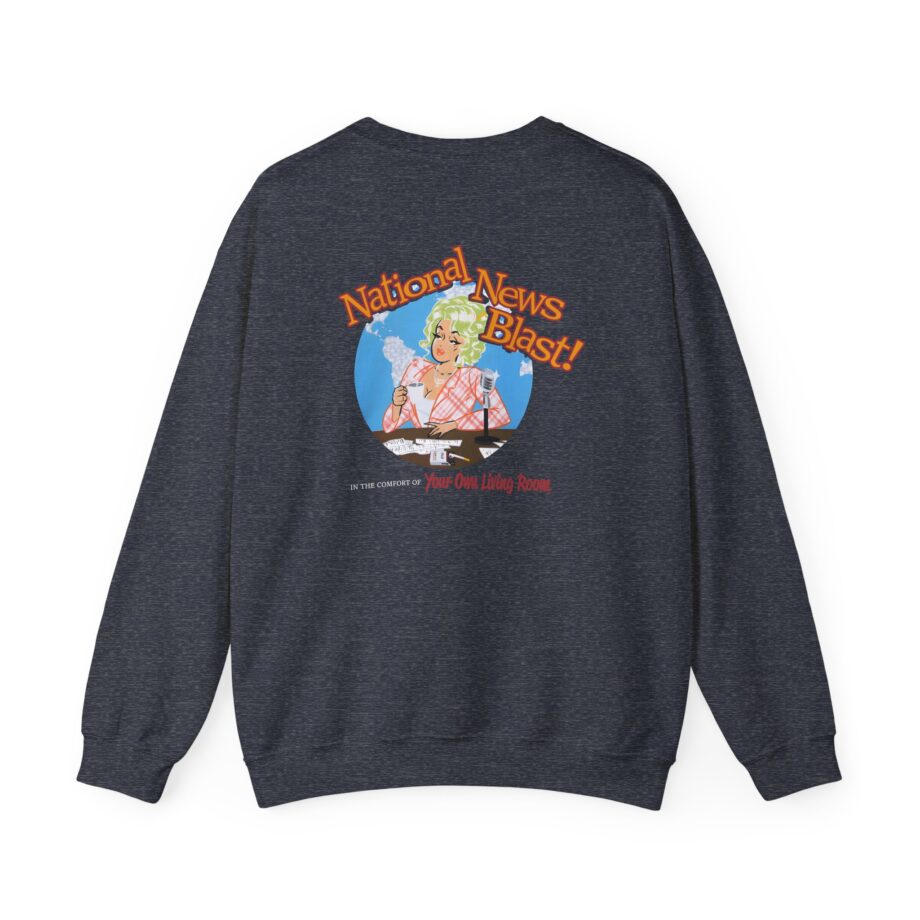 Broski Report National News Blast Unisex Heavy Blend™ Crewneck Sweatshirt