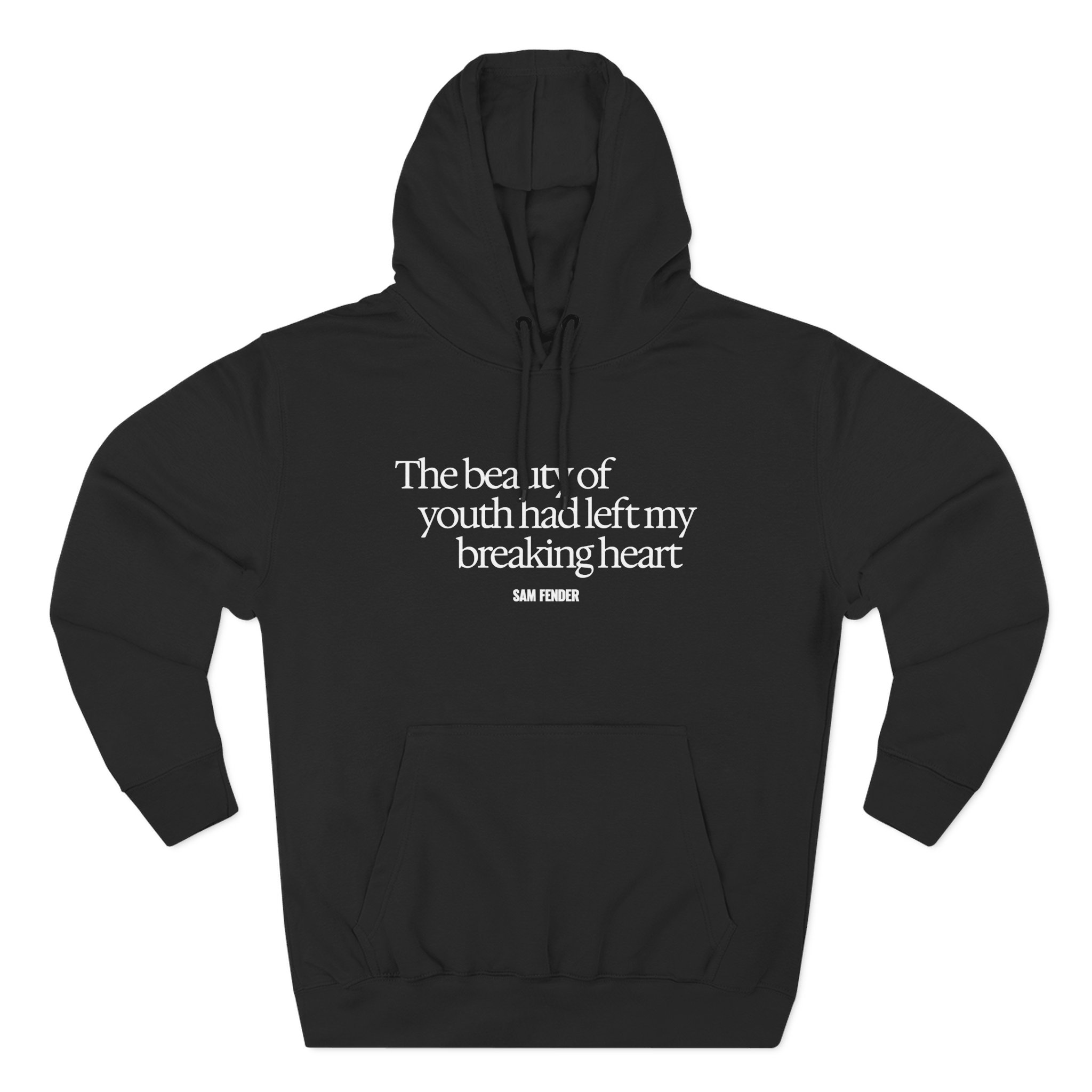 Sam Fender the Beauty of Youth Three-Panel Fleece Hoodie