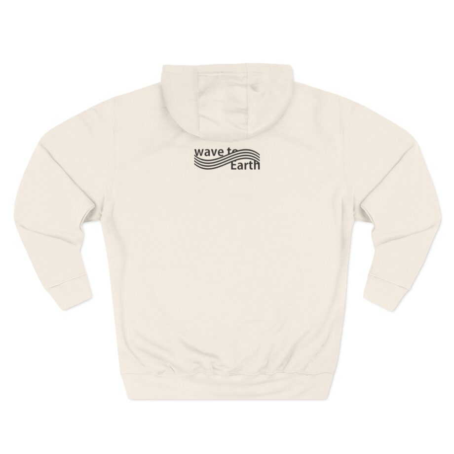 Wave to Earth Three-Panel Fleece Hoodie