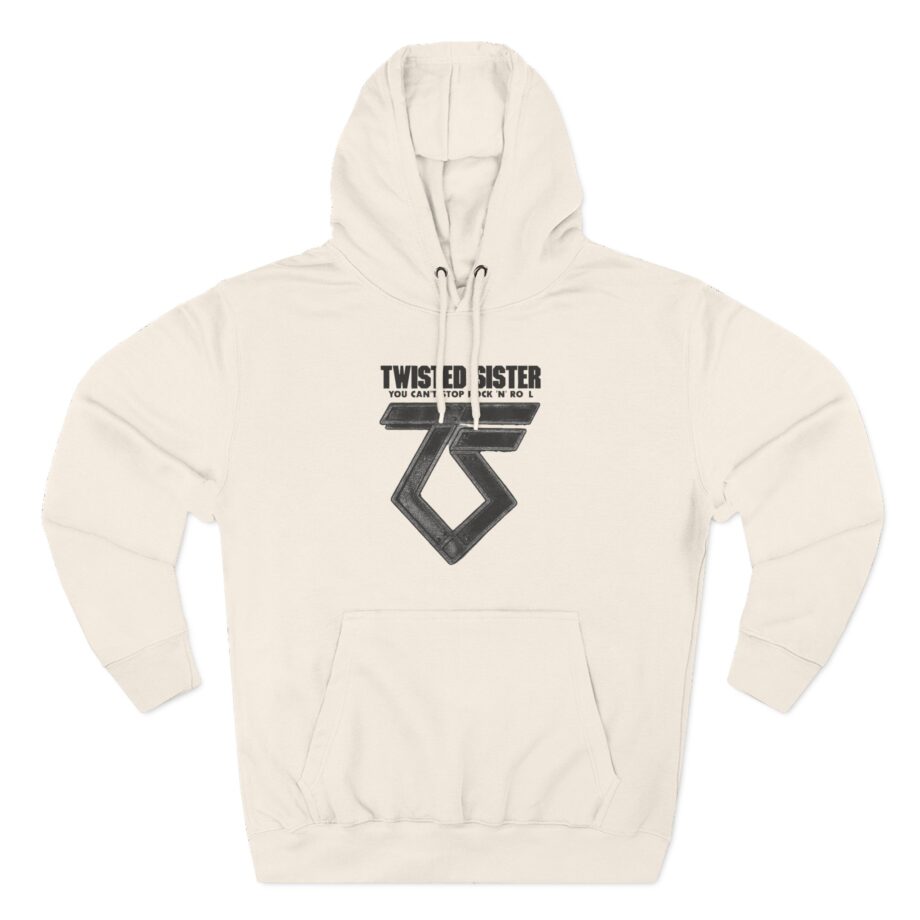 Can't Stop Rock 'n' Roll Twisted Sister Three-Panel Fleece Hoodie