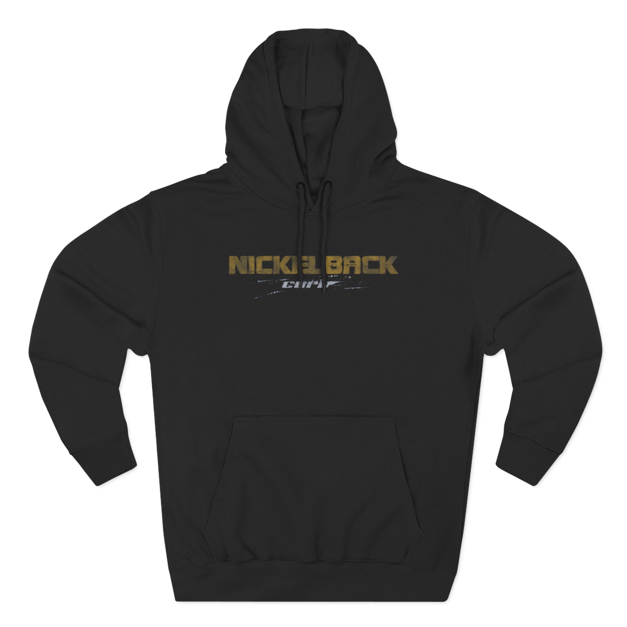 Nickelback Curb Logo Three-Panel Fleece Hoodie