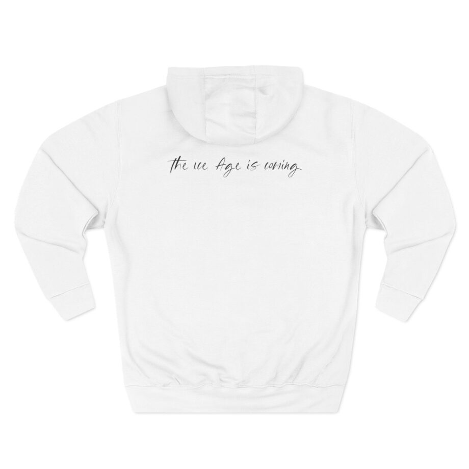 American Nightmare "the Ice Age is Coming" Three-Panel Fleece Hoodie