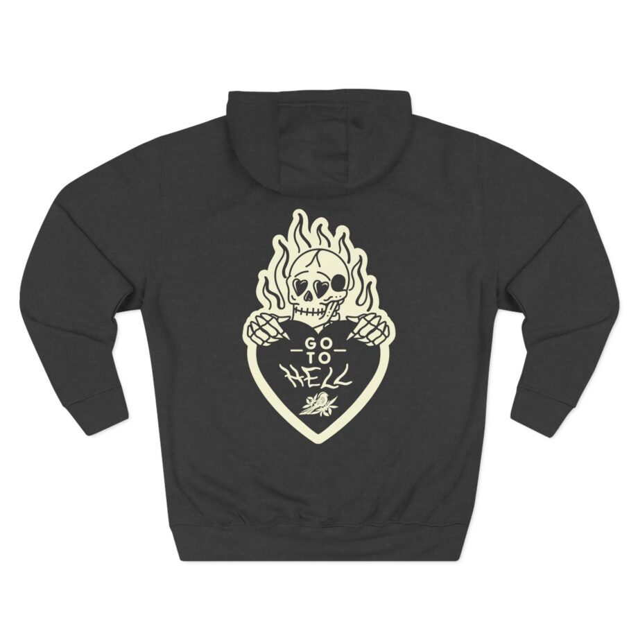 Bayside Go to Hell Three-Panel Fleece Hoodie