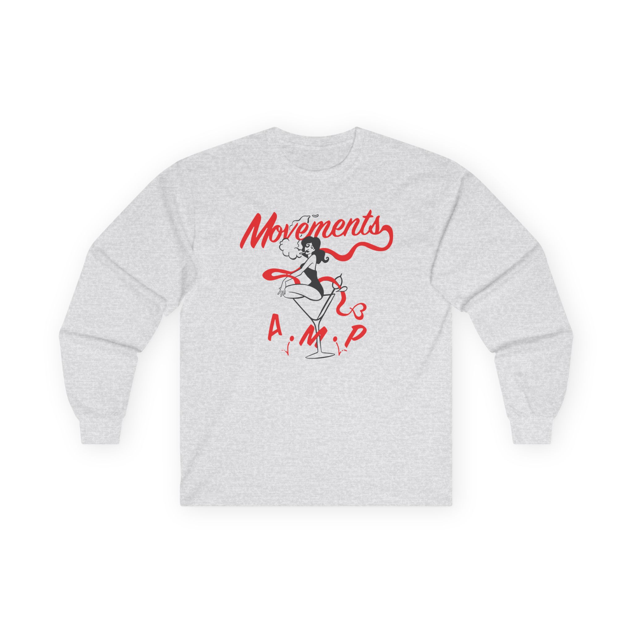 Movements a.m.p Unisex Ultra Cotton Long Sleeve Tee