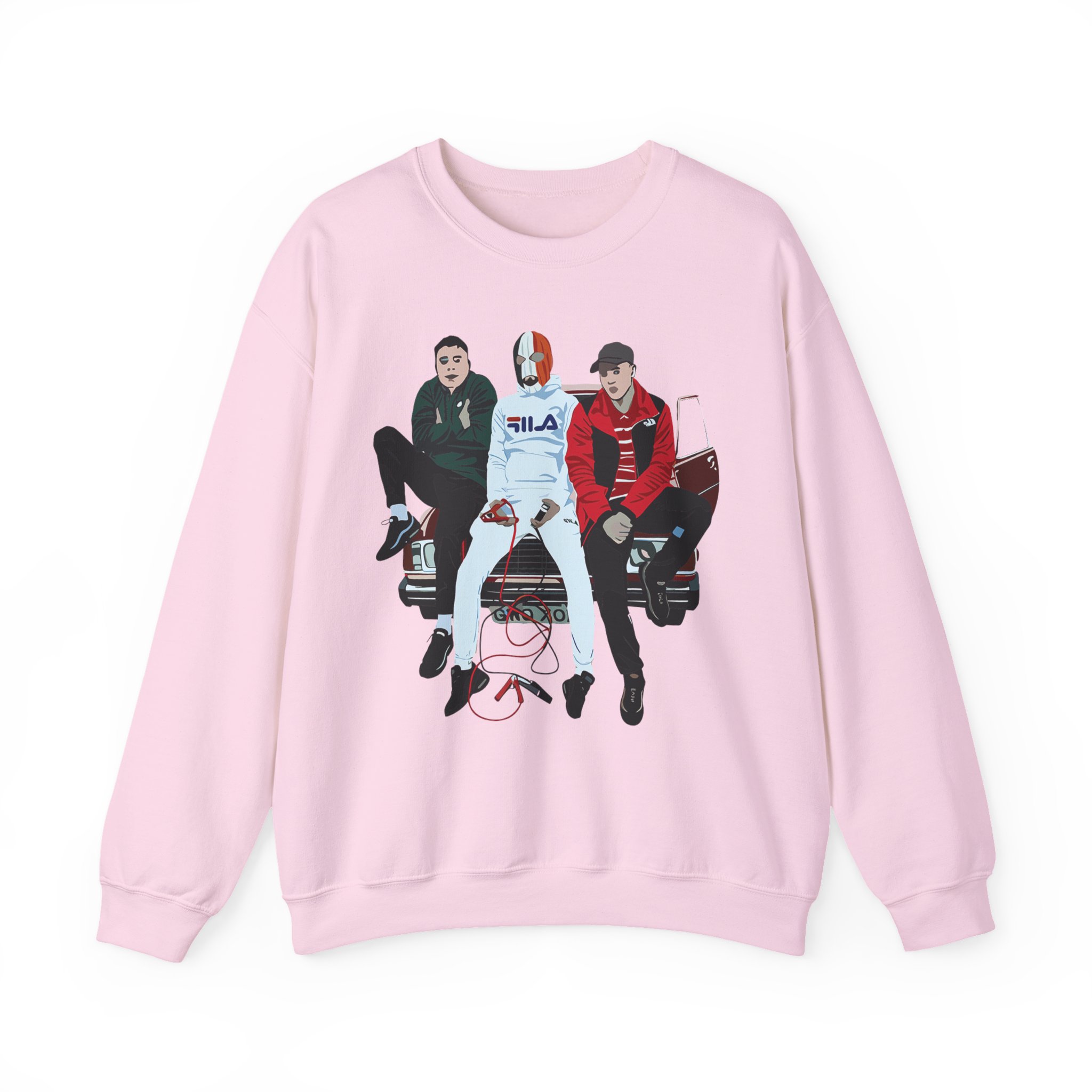 Kneecap 3cag Unisex Heavy Blendâ„¢ Crewneck Sweatshirt