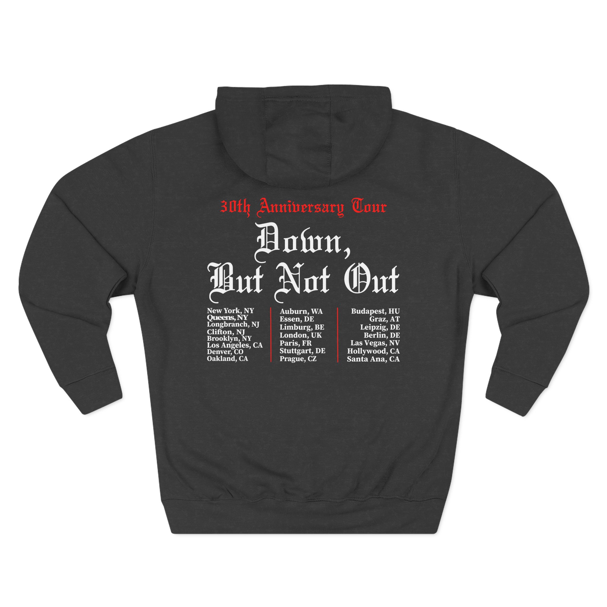 Cro Mags Three-Panel Fleece Hoodie