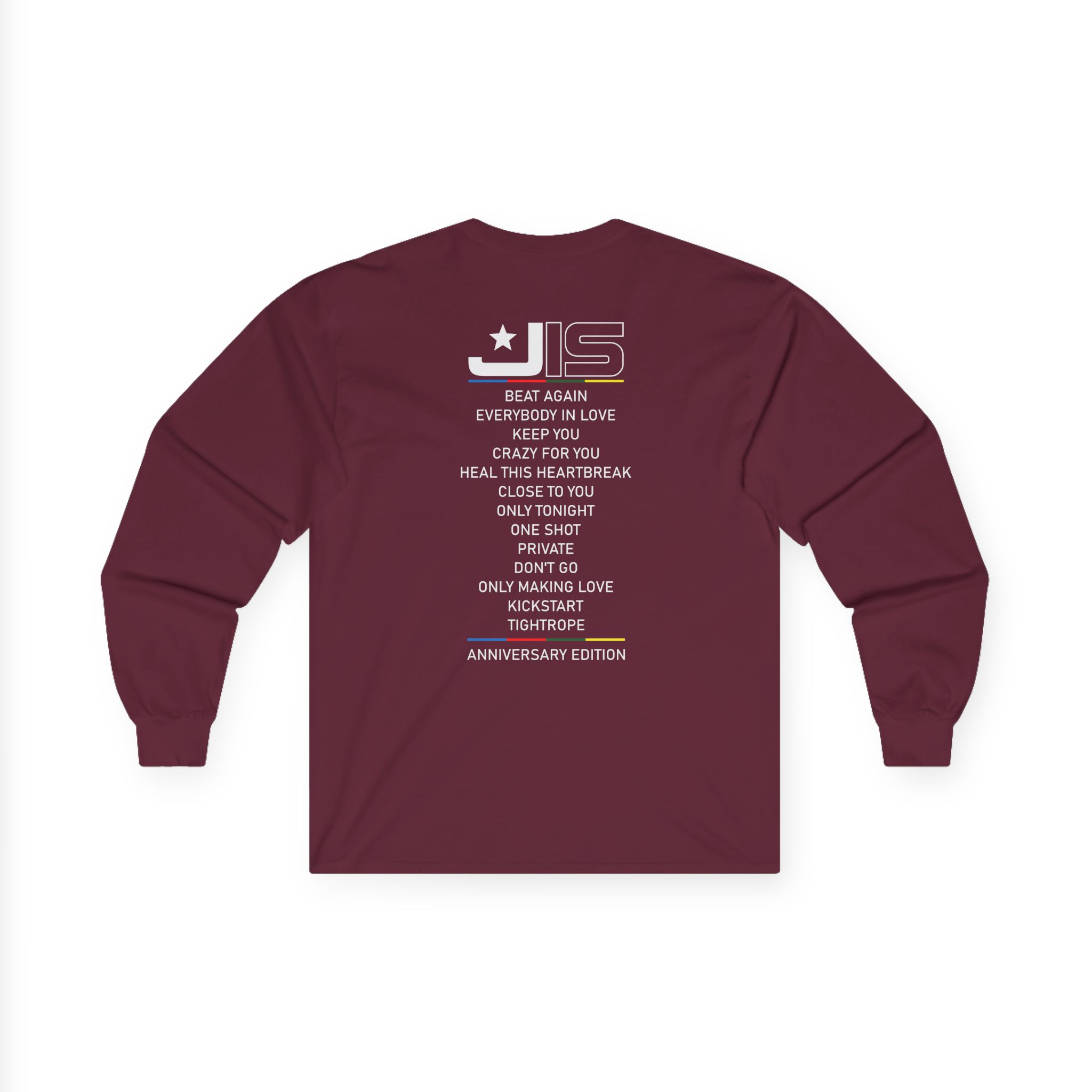 JLS J15 Anniversary Unisex Ultra Cotton Long Sleeve Tee