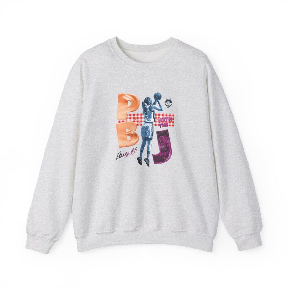 Paige Bueckers Pb With the J Unisex Heavy Blend™ Crewneck Sweatshirt