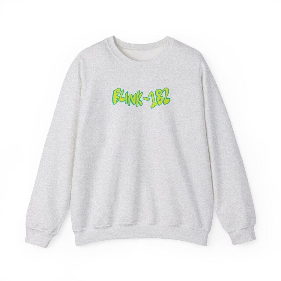 Blink 182 One More Time Smiley Sketch Unisex Heavy Blend™ Crewneck Sweatshirt