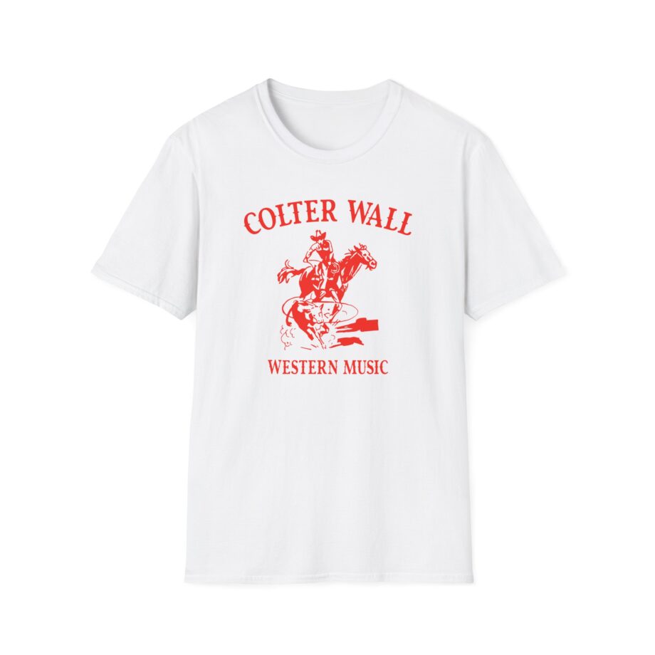 Colter Wall Western Music Youth Unisex Softstyle T-Shirt