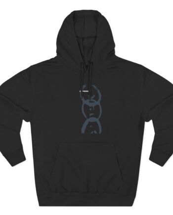 Mike Stud Keepgoing the Lows Graffiti Three-Panel Fleece Hoodie