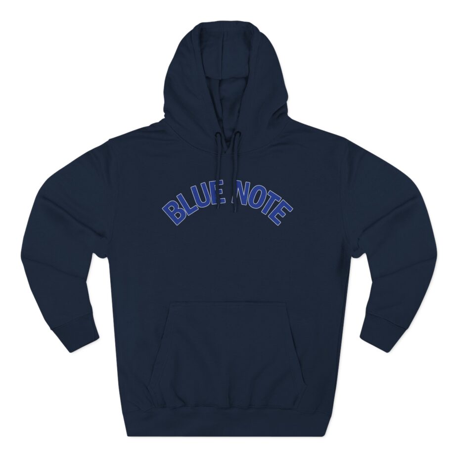 Blue Note Records Three-Panel Fleece Hoodie