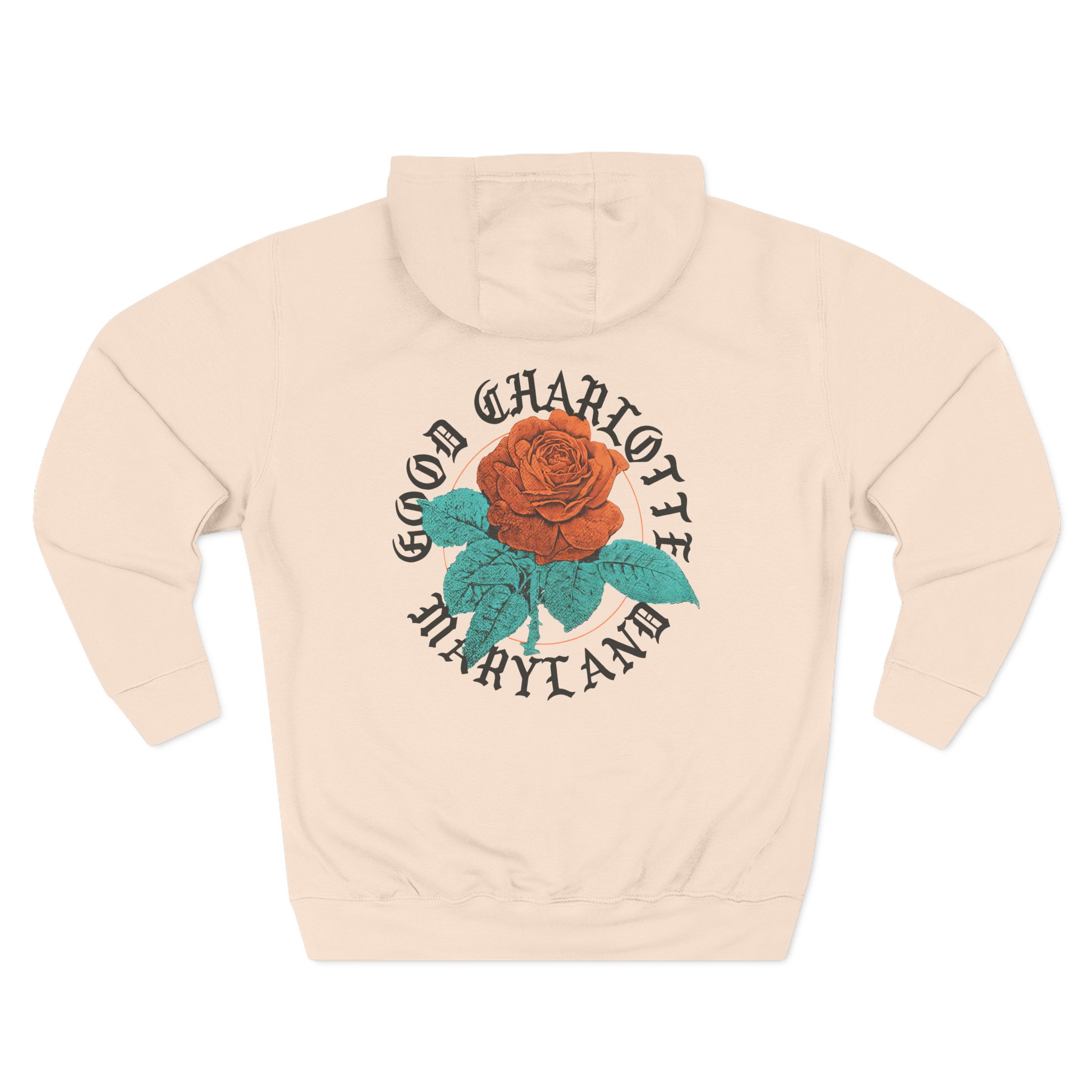 Good Charlotte Rose Maryland Three-Panel Fleece Hoodie
