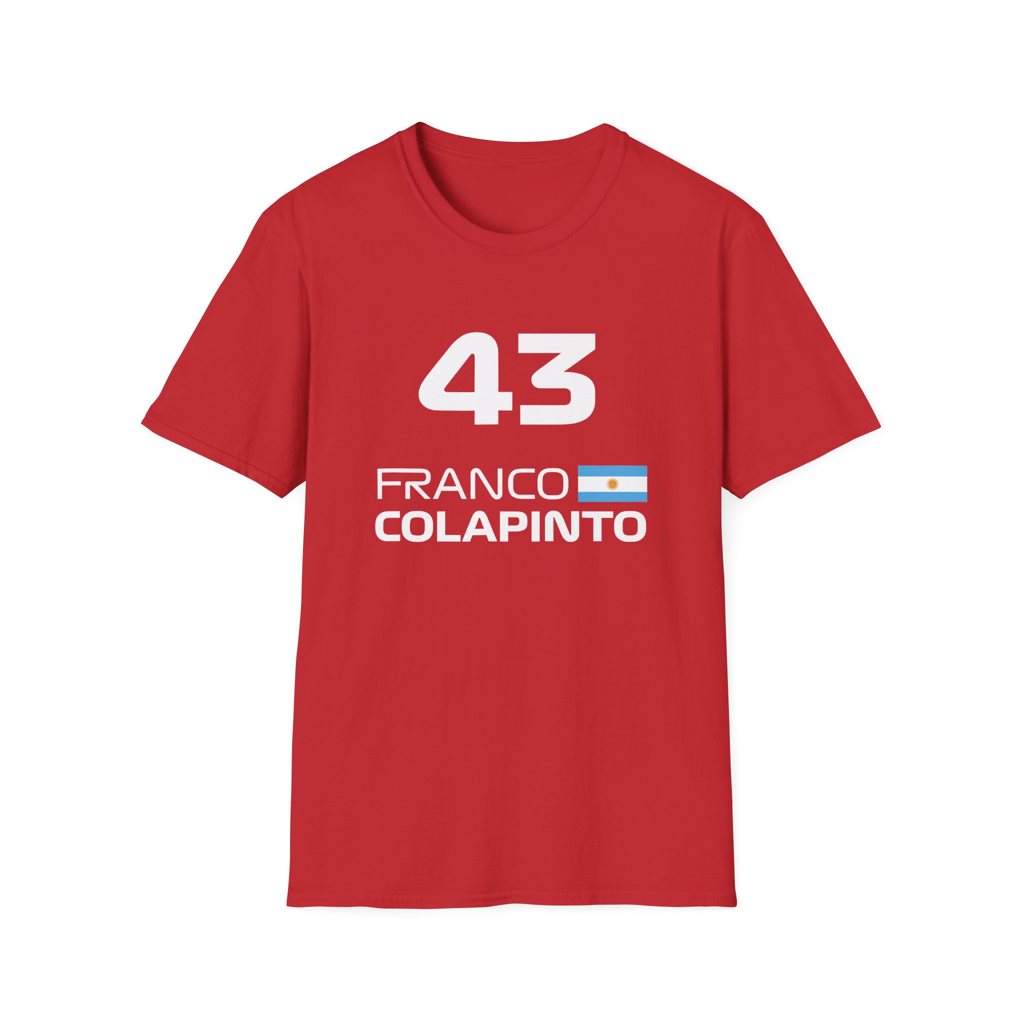 Franco Colapinto Unisex Softstyle T-shirt