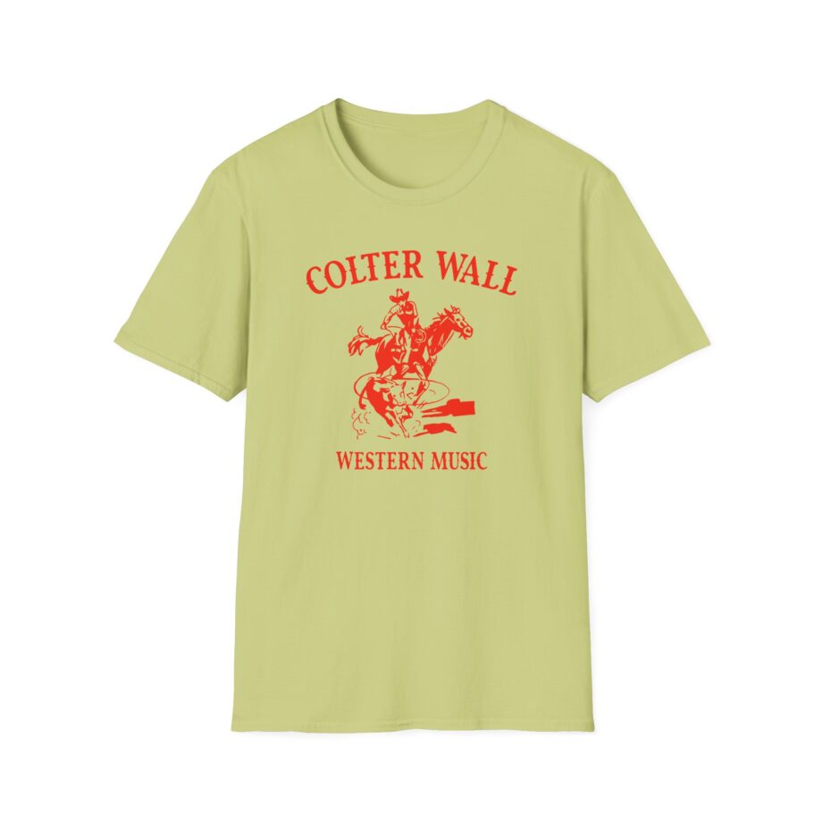 Colter Wall Western Music Youth Unisex Softstyle T-Shirt