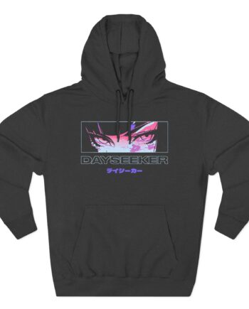 Dayseeker Anime Three-Panel Fleece Hoodie