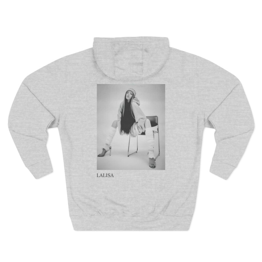 B Lisa Three-Panel Fleece Hoodie