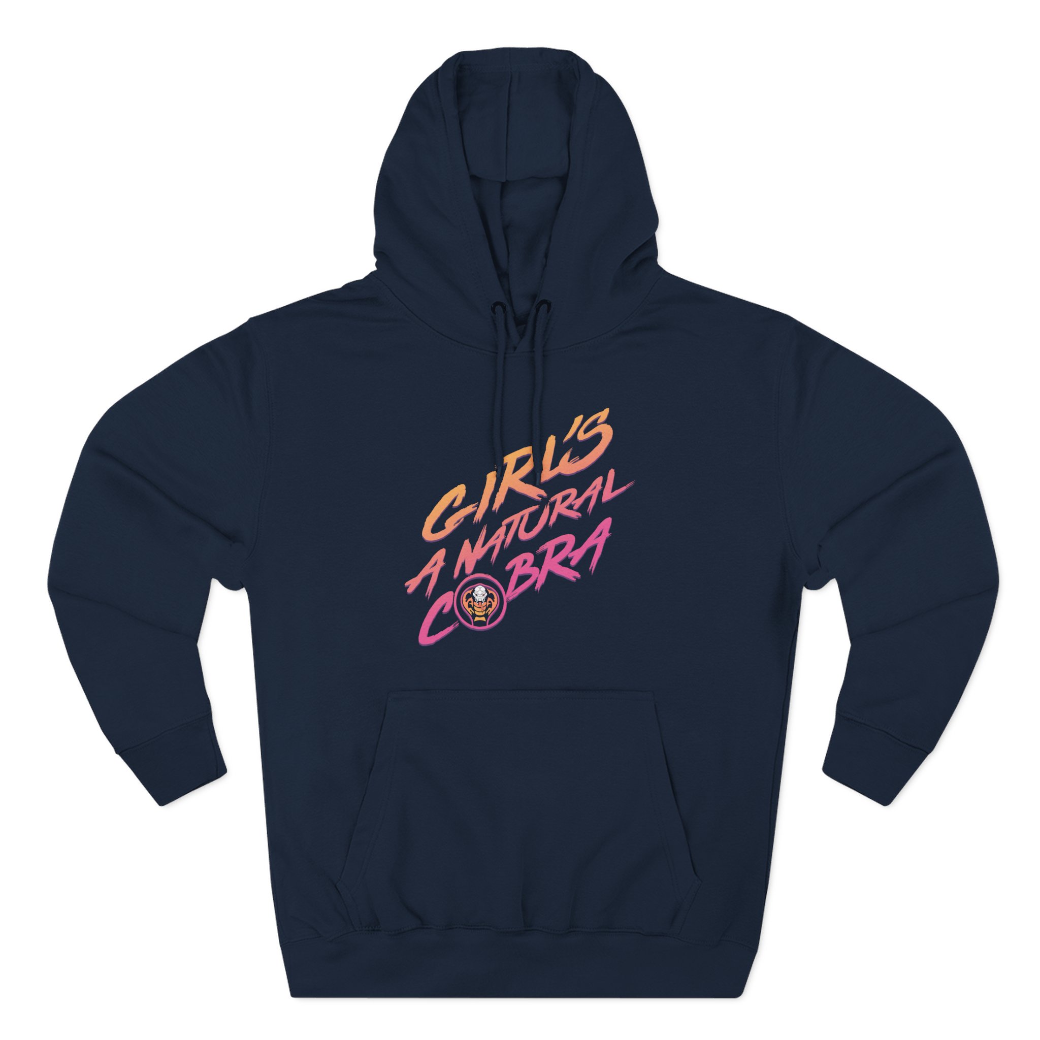 Cobra Kai Girl's Three-Panel Fleece Hoodie