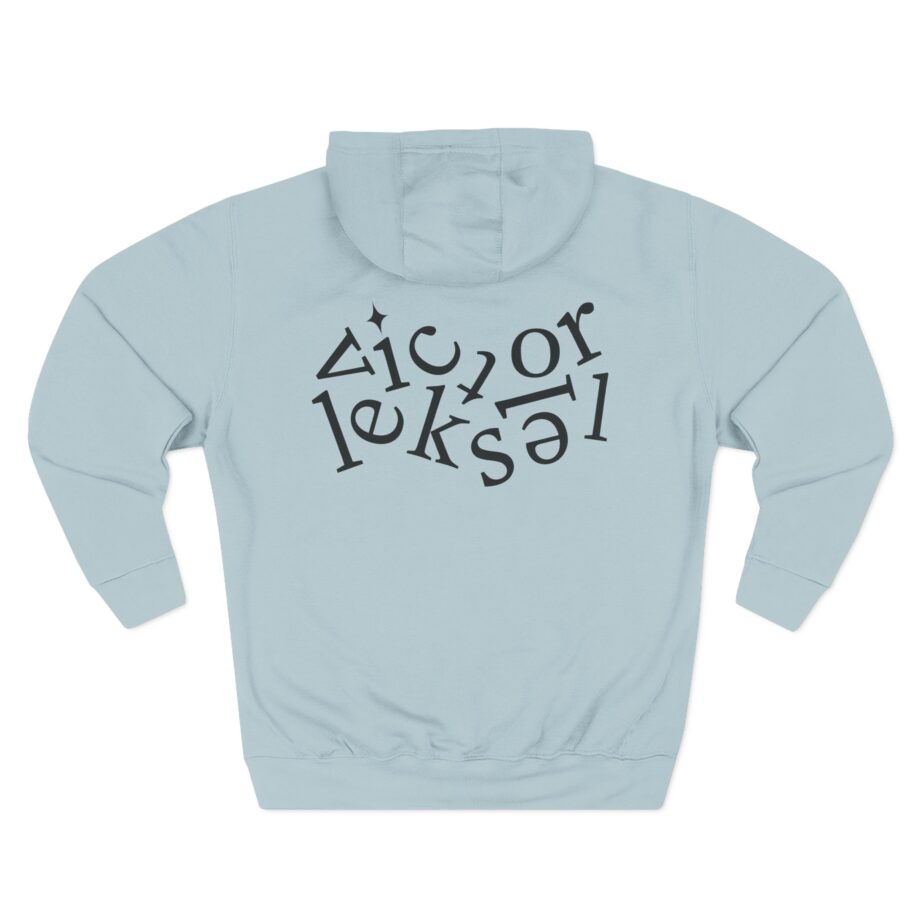 Victor Leksell Three-Panel Fleece Hoodie