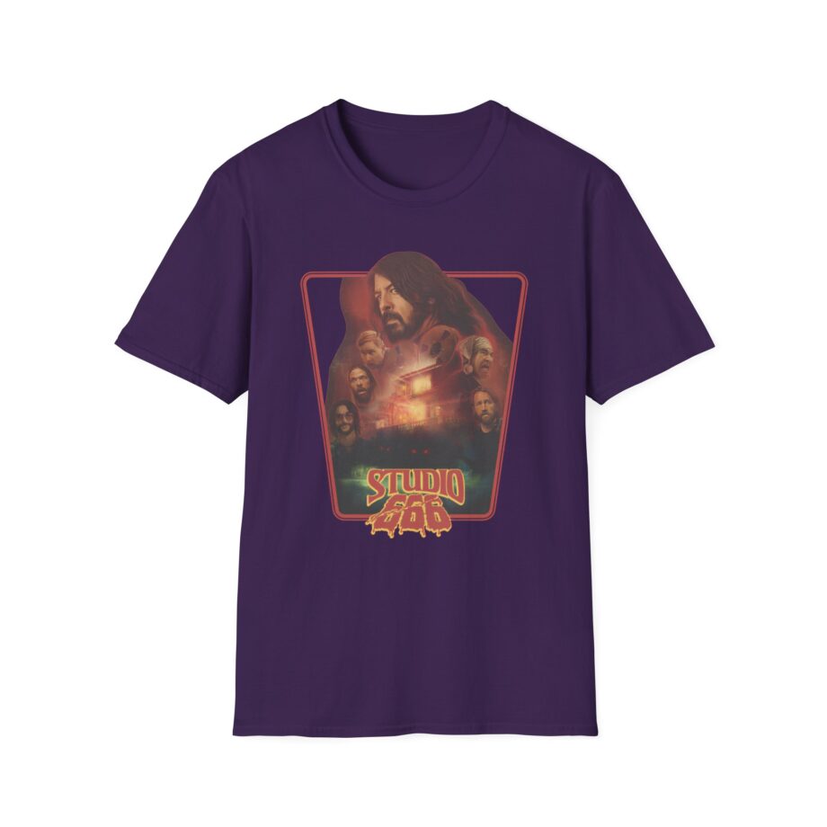 Foo Fighters Studio 666 Retro Unisex Softstyle T-Shirt