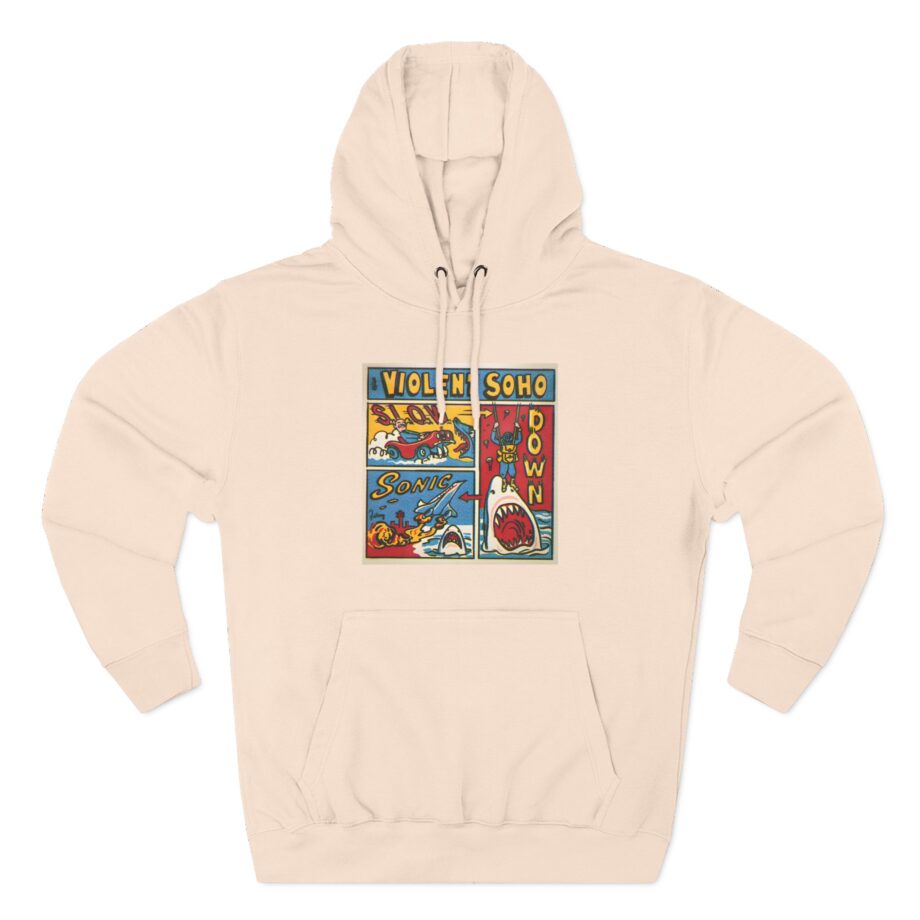 Violent Soho Slow Down Sonic Three-Panel Fleece Hoodie