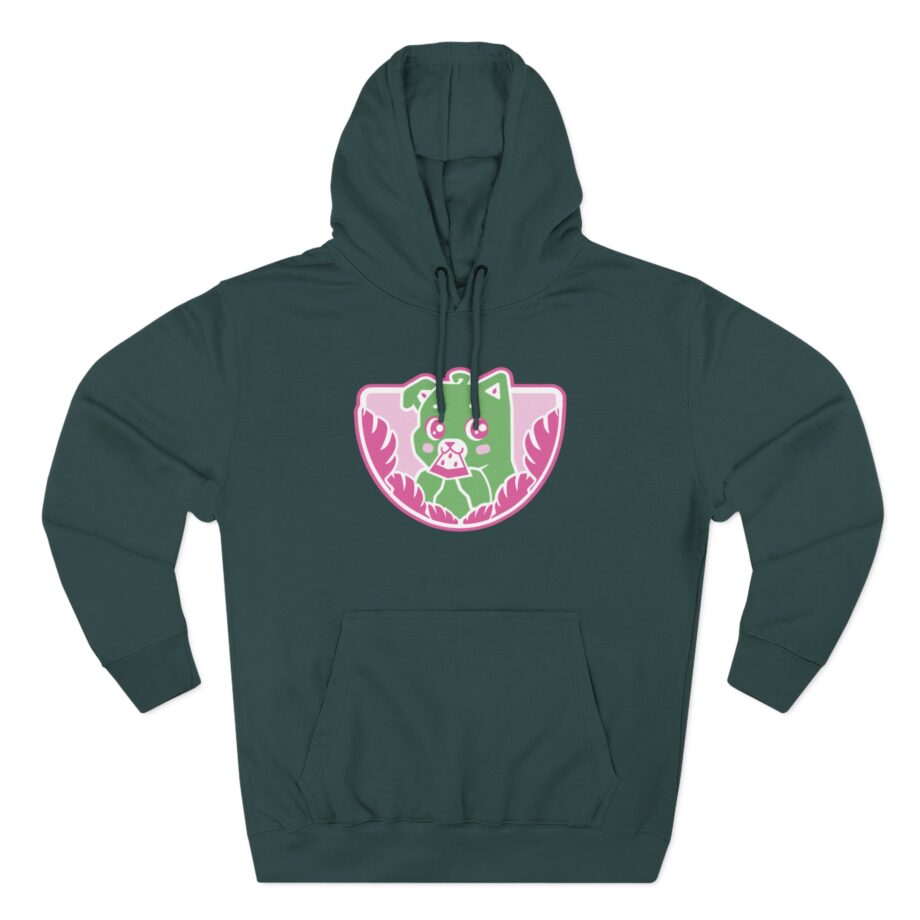 Ibella Three-Panel Fleece Hoodie