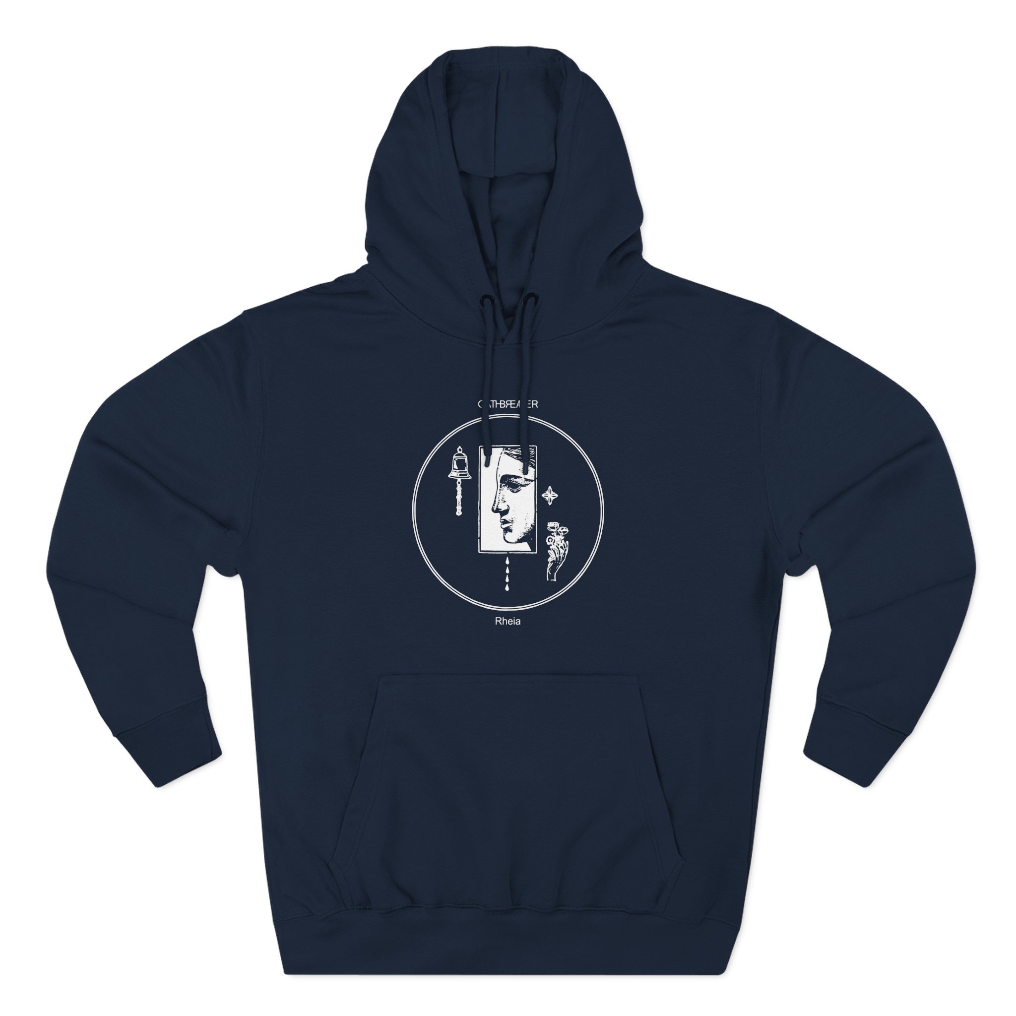 Oathbreaker Face Three-Panel Fleece Hoodie
