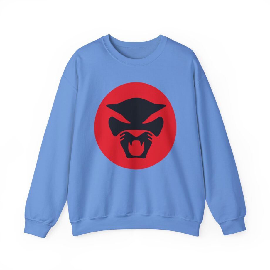 Thundercat Logo Cardigan Unisex Heavy Blend™ Crewneck Sweatshirt